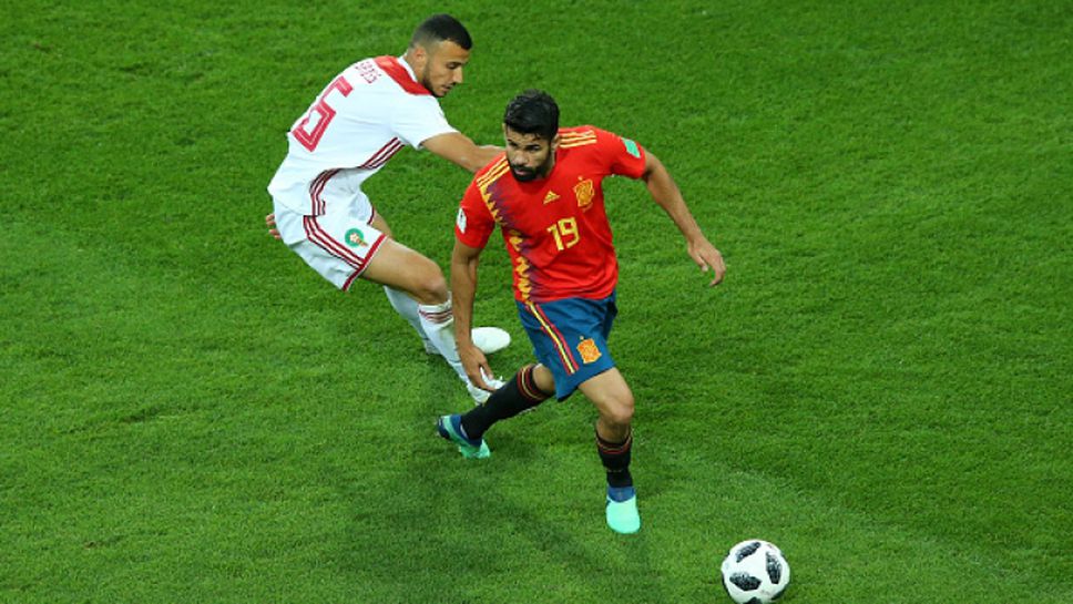 Испания измъкна скъпоценно равенство срещу Мароко с гол в 91-та минута