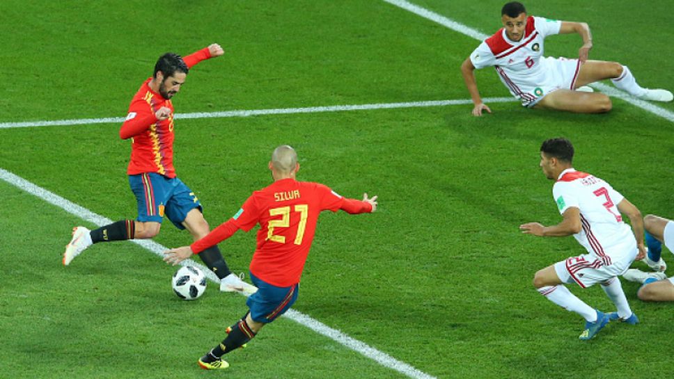 Иско изравни бързо за Испания срещу Мароко
