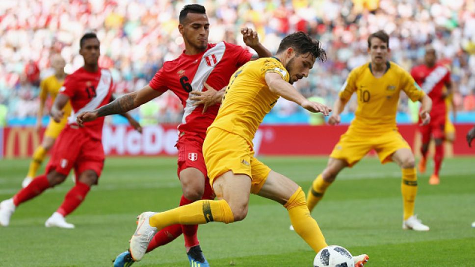 Перу зарадва страхотните си фенове с победа срещу Австралия