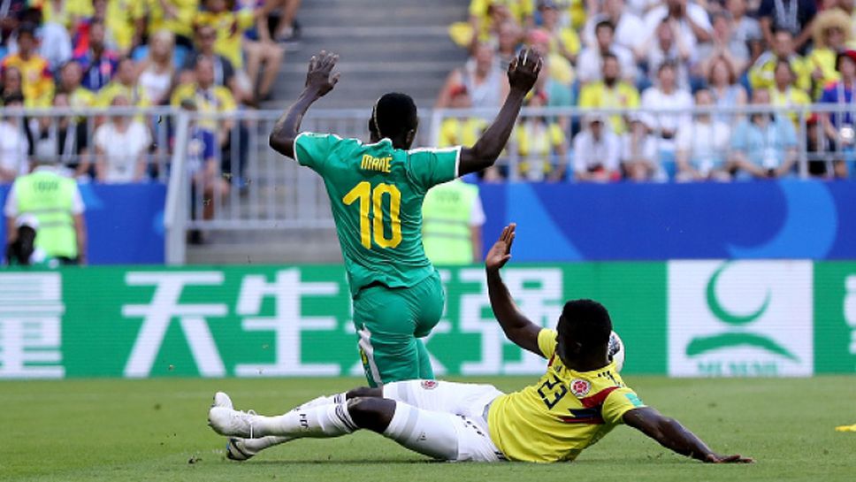 VAR отмени дузпа за Сенегал срещу Колумбия