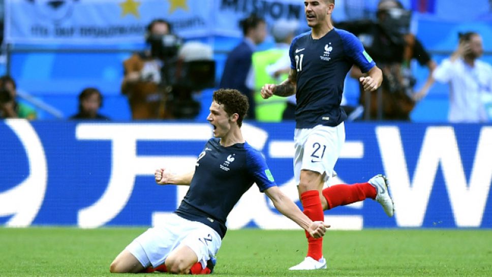Уникален гол на Павар изравни резултата в мача Франция - Аржентина
