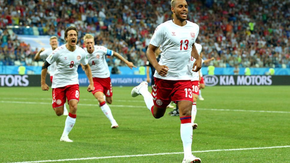 Дания шокира Хърватия още във втората минута