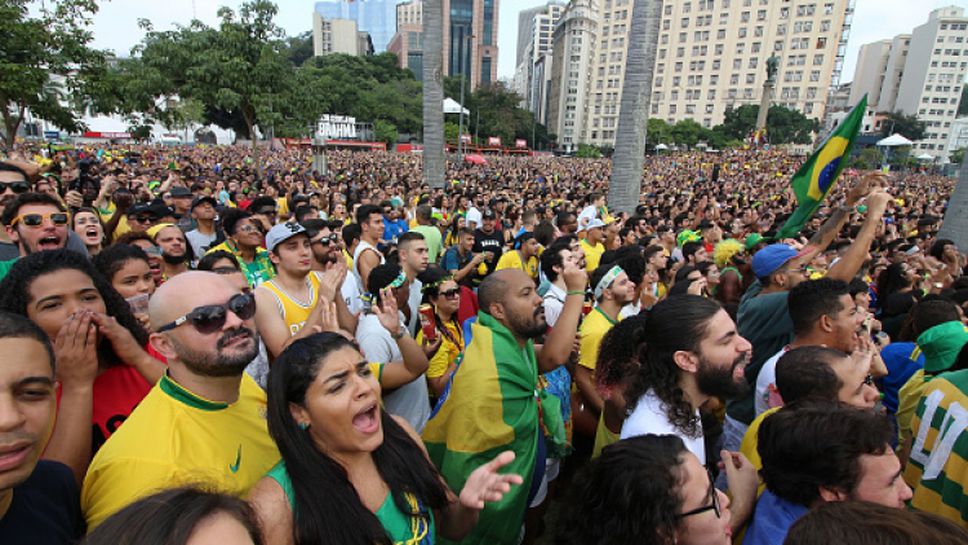 Сълзи в Рио след загубата на Бразилия от Белгия