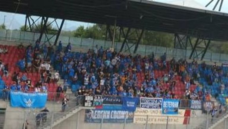 Сериозна подкрепа за "сините" на стадиона срещу Вадуц