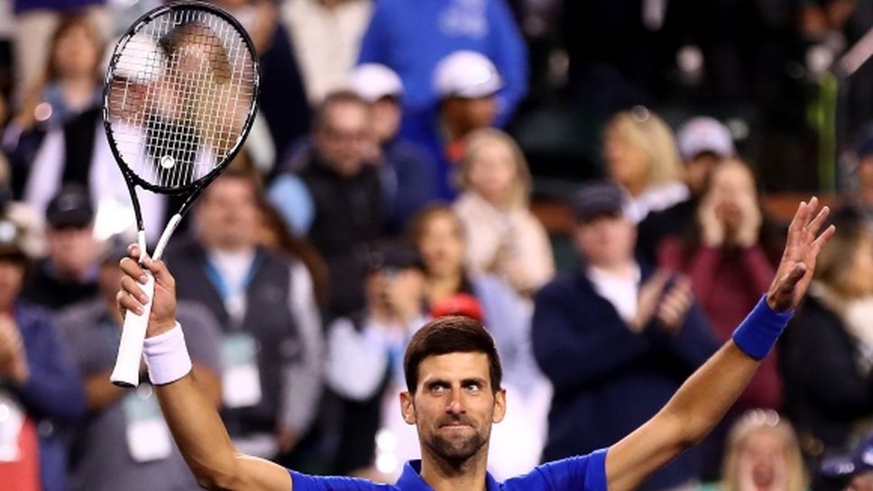 Тийнейджър отстрани Циципас, Джокович с победа номер 50 на Индиън Уелс