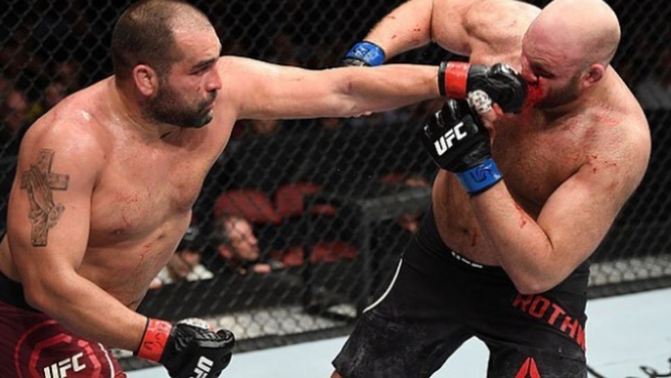 Вижте победата на Благой Иванов на UFC Fight Night 146 в СНИМКИ