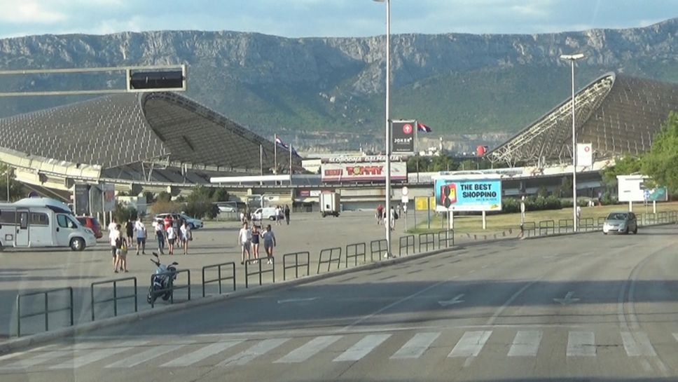 Стадион "Полюд", където играха Хайдук и Славия