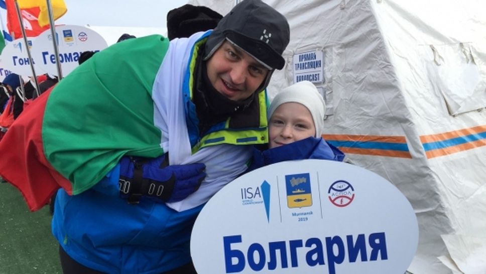 Петър Стойчев с изключителен жест към руската публика на Световното по ледено плуване
