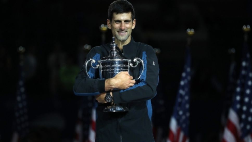 Джокович триумфира за трети път на US Open и изравни Сампрас по титли от Шлема