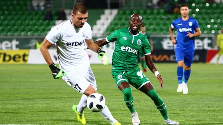 Лудогорец потрепери, но обърна Верея от 0:1 до 2:1