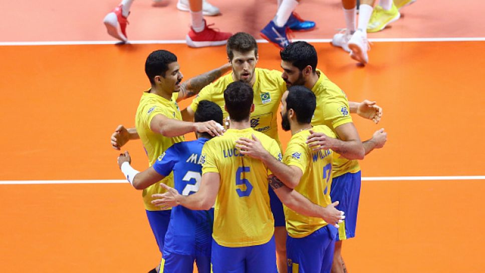 Бразилия се класира за финала на Световното първенство по волейбол след 3:0 над Сърбия