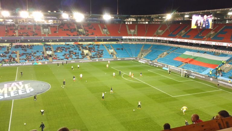 България и Норвегия се подготвят за мача в Осло