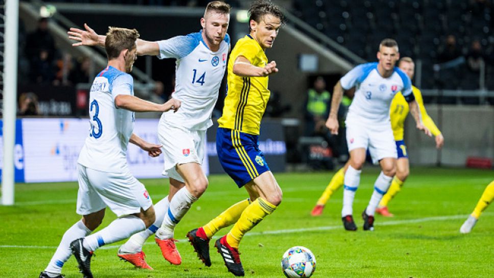 Швеция - Словакия 1:1