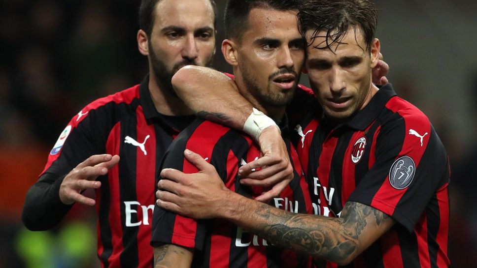 Милан успя да измъкне трите точки от Сампдория