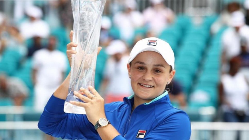 Барти срази Плишкова на финала в Маями