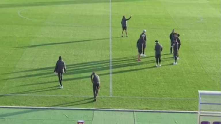 Играчите на Лудогорец опитаха тревата на стадион "Ивайло" във Велико Търново