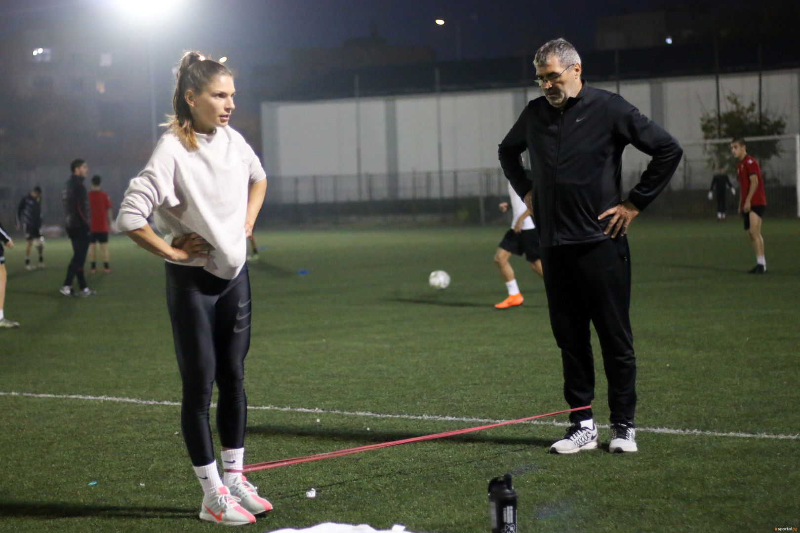 Тренировка на Габриела Петрова в Пловдив
