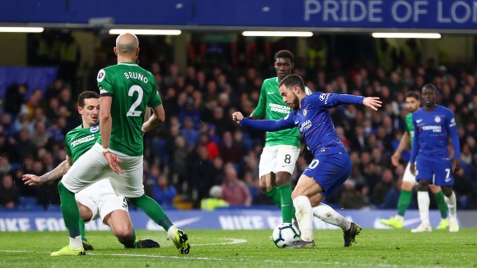 Челси се доближи до четворката (видео)