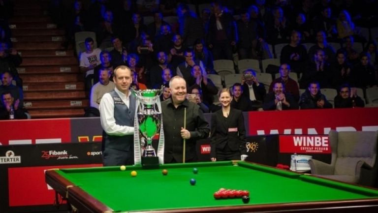 Марк Уилямс не даде шанс на Джон Хигинс в първия Winbet снукър реванш в София!