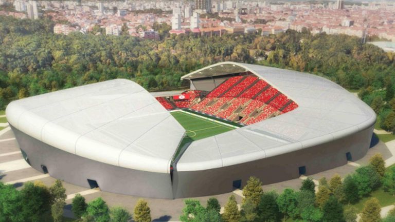 ЦСКА-София представи проекти за новия стадион, очаква съвместна работа с държавата (снимки)