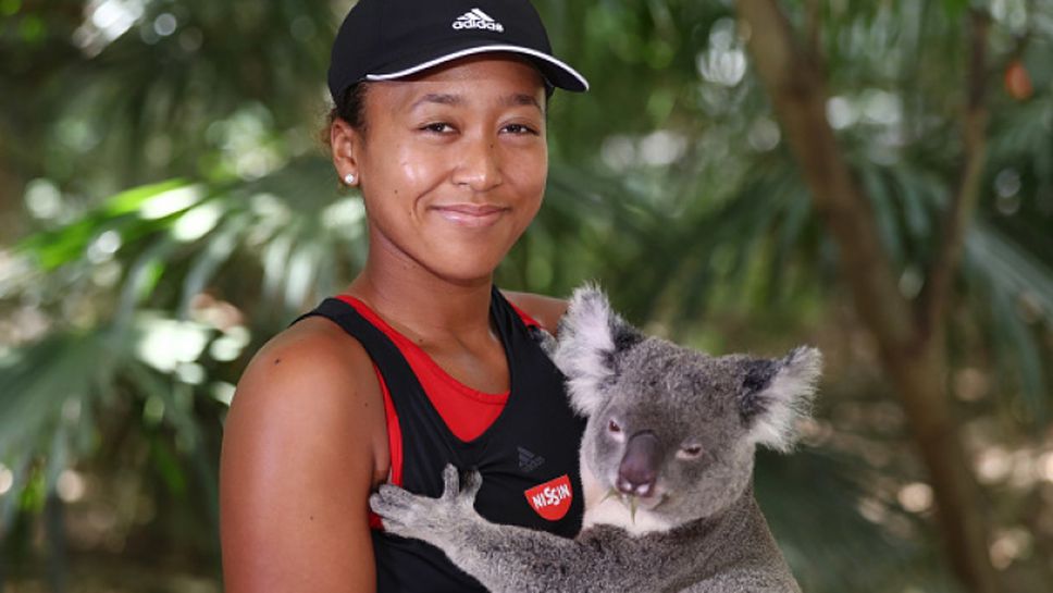 Наоми Осака гушна коала