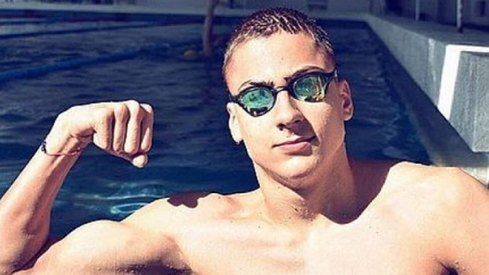 Йосиф Миладинов счупи рекорд на Антъни Иванов на 100 метра бътерфлай