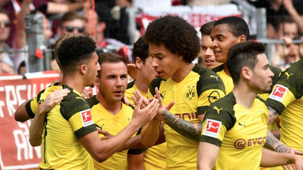 Силен мач на Борусия (Дортмунд) върна напрежението върху Байерн (видео)