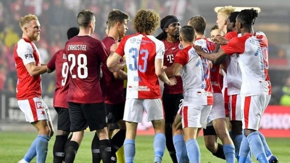 Славия разби Спарта за Купата на Чехия (видео)