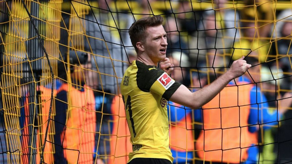 Борусия (Д) капитулира! Два червени картона и четири гола от Шалке поднесоха титлата на Байерн (видео)