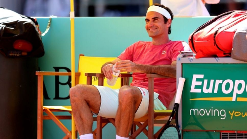 Федерер е щастлив да се завърне на клей след тригодишна пауза