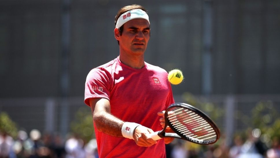 Роджър Федерер може да играе и в Рим