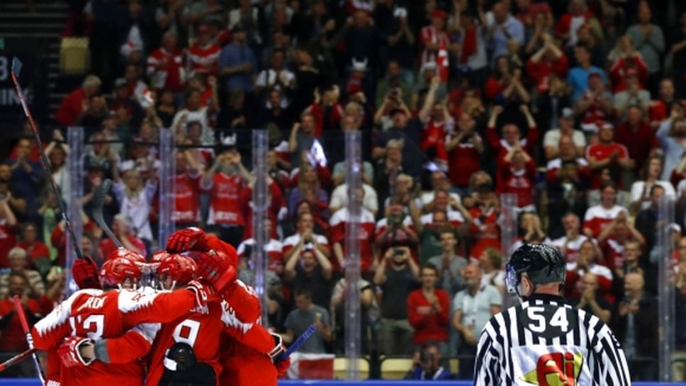 Дания надви Франция в първия кръг на Световното по хокей