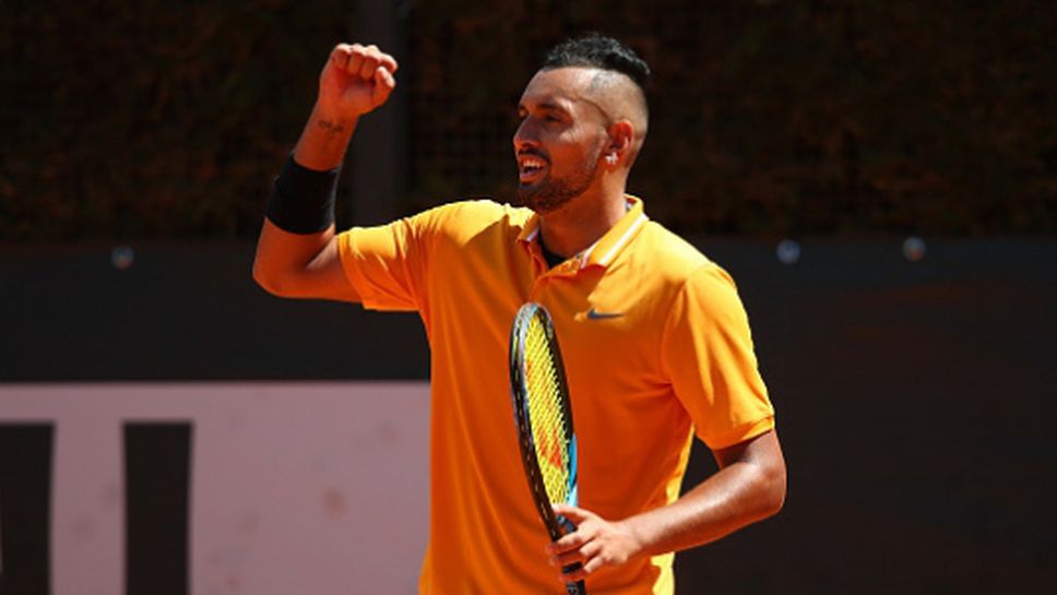 Кирьос пак прави циркове, този път надмина себе си (видео)