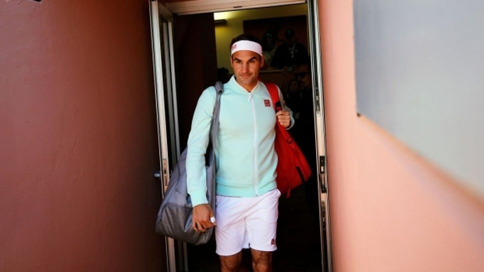 Федерер се отказа от четвъртфинала в Рим