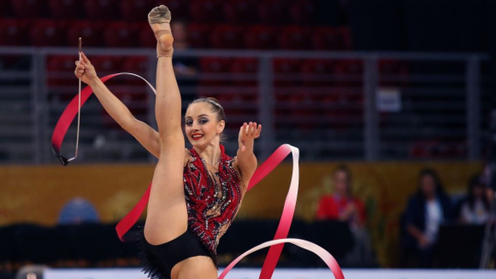 Боряна Калейн донесе и трети медал за България от Европейското по художествена гимнастика