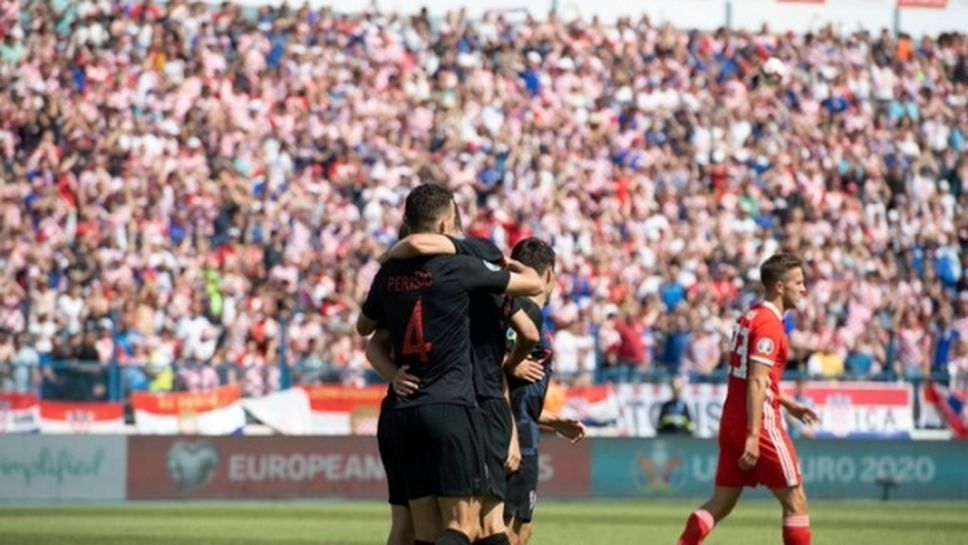 Хърватия оглави своята група след победа над Уелс (видео)