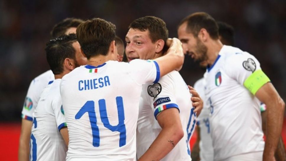 Италия съкруши Гърция с три гола за 10 минути (видео)