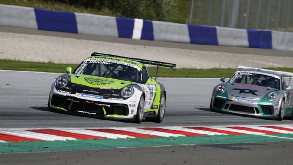 Георги Дончев продължава битката в Porsche Carrera Cup