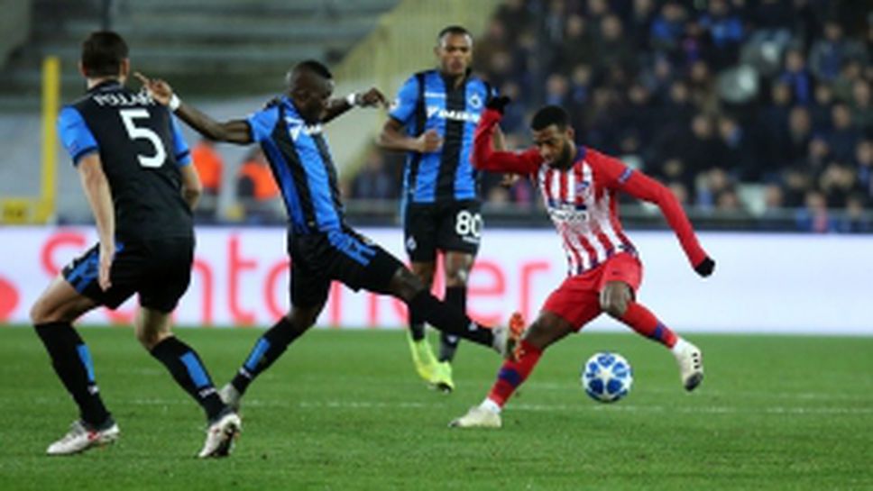 Брюж - Атлетико Мадрид