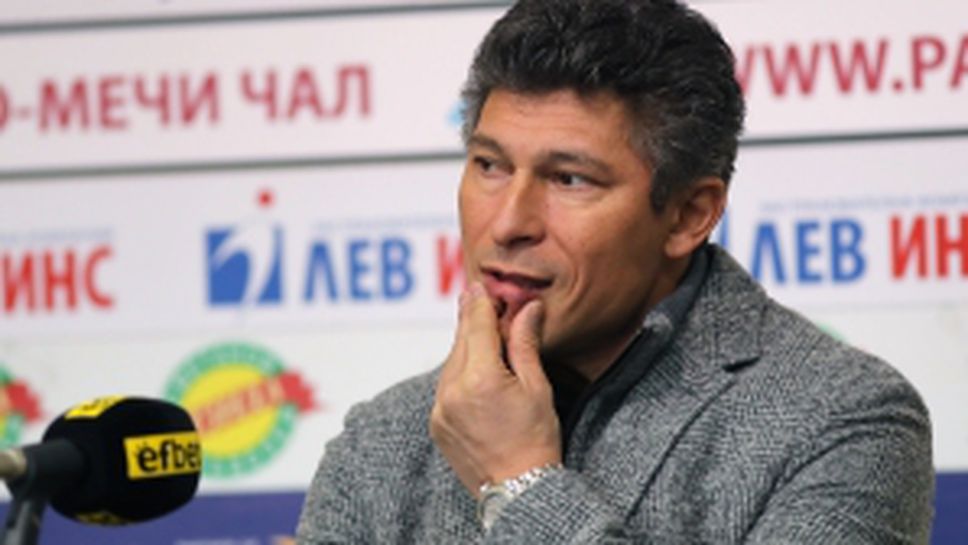 Пресконференция на Красимир Балъков след края на футболната година