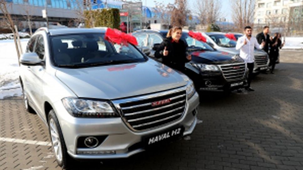 Литекс моторс подариха автомобили на четирима от борците ни