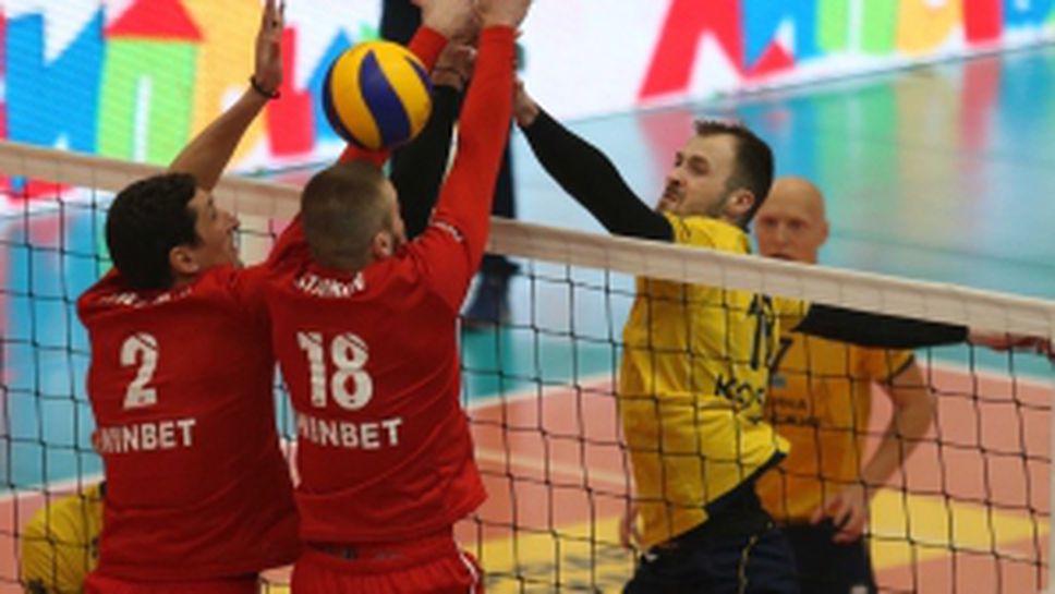 ЦСКА - Хебър 3:0