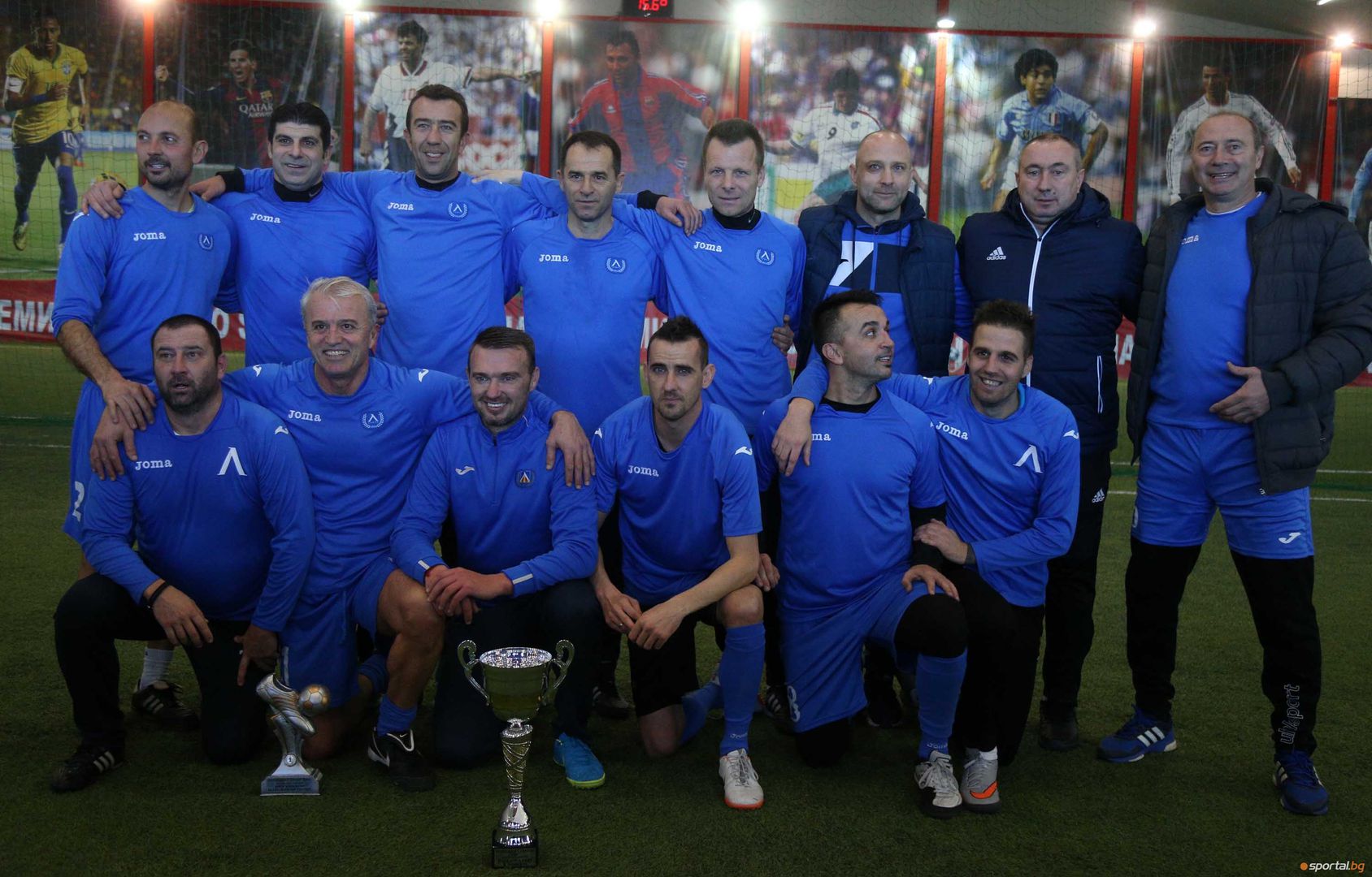 Левски спечелиха коледния турнир за ветерани на "Царско село"
