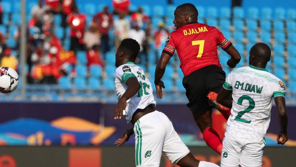 Ангола изпусна победата на празна врата