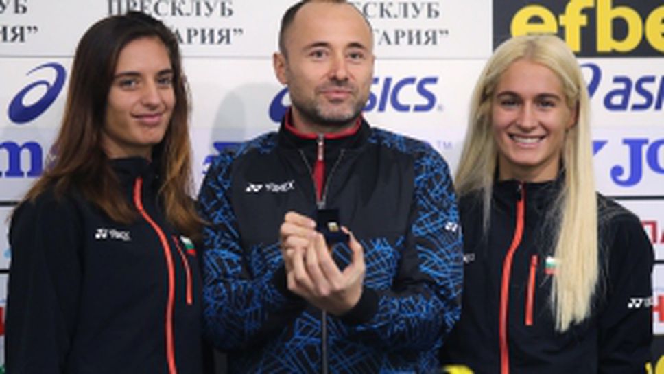 Пресконференция на Габриела и Стефани Стоеви