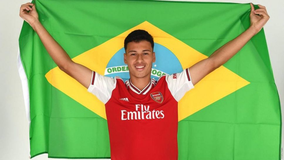 Арсенал все пак успя да вземе някой - 18-годишен бразилец е първото попълнение на лондончани