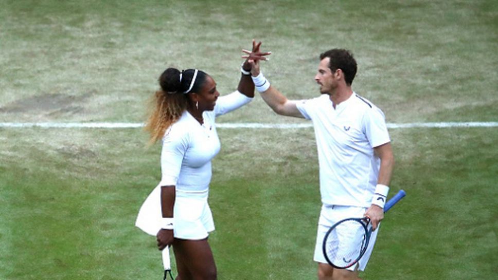 Летящ старт за тандема Мъри-Серина (видео)