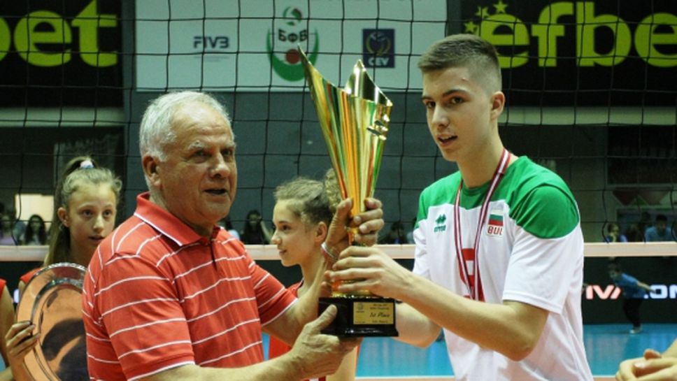 Владимир Гърков MVP на Балканиадата