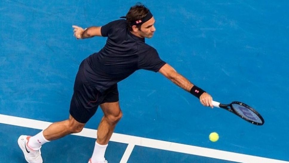 Роджър Федерер започна 2019 година с победа за 57 минути