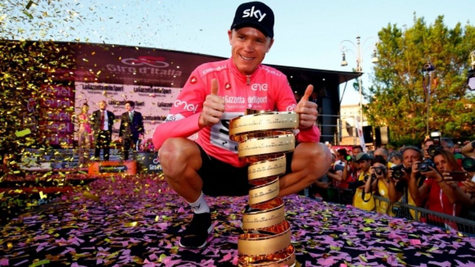 Крис Фруум няма да участва в Обиколката на Италия